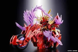 GUNDAM - SD Sangoku Soketsuden Lyu Bu Sinanju & Red Hare - 8cm